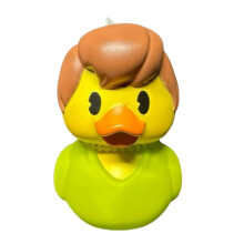 Just Play Duckalooz Paperella di gomma - Shag - Giocattolo da bagno