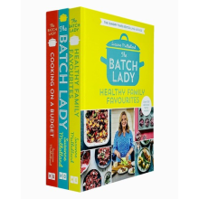 Suzanne Mulholland Collection 3 Books Set (The Batch Lady, Cooking on a Budget)