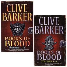 Books Of Blood Omnibus Volumes 1-3 & 4-6 Collection 2 Books Set By Clive Barker