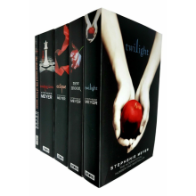 Stephenie Meyer Twilight Saga Collection 5 Books Set Black Cover pack NEW