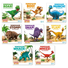 The World of Dinosaur Roar Series 1 - 8 Books Collection Set by Peter Curtis, BB