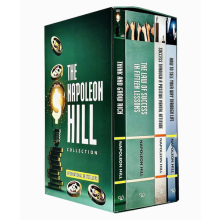 The Napoleon Hill Collection 4 Books Box Set Think and Grow Rich, Mental Attitud