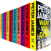 Roy Grace Series Books 1 - 10 Collection Set by Peter James Dead Simple, Looking