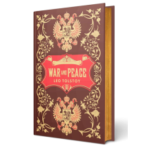 War and Peace by Leo Tolstoy, Leather Bound NEW