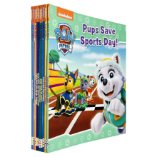 Nickelodeon Paw Patrol 10 Books Collection Set Pups Meet The Mighty Twins, PB