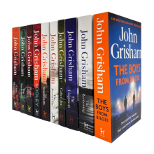 John Grisham 10 Books Collection Set (The Boys From Biloxi, The Reckoning, The L