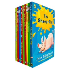 Dick King Smith 10 Books Collection Set The Sheep Pig Hodgeheg, Invisible Dog, G
