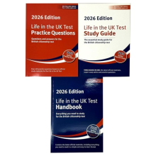 Life in the UK Test 2026 Collection 3 Books Set By Henry Dillon, Alastair Smith