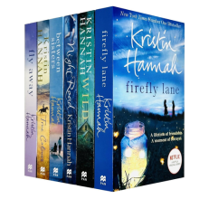 Kristin Hannah Collection 6 Books Set Firefly Lane, Wild, Night Road, Fly Away