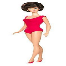 Barbie La mia capsule del tempo preferita 1962 Bambola Bubble Cut castana