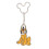 Disney Disney Pluto Pewter Keyring 1