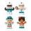 Fisher-Price Miami Dolphins 4-delad NFL Little People Samlarset 1