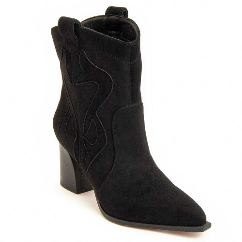 (Schwarz, 41) Damen-ankle-boots Mit Absatz. Montevita Cacera 96621 2
