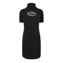 (10 UK, Black) Diesel Womens/Ladies Argaret Turtle Neck Bodycon Mini Dress
