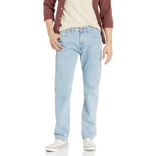 Levi's 505 Regular Fit Jeans voor Mannen, Shooting Star Stonewash-Stretch, 36W x 32L