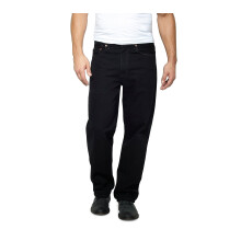 Levi's Heren 550 Relaxed Fit Jeans (Ook Verkrijgbaar in Big & Tall), Zwart, 52W x 28L
