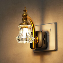 LOHASLED Night Light Night Lights Plug in Wall Glass Flower Nightlight