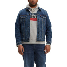 Levi's Heren Big-Tall Trucker Jacket, Colusa/way stretch, XL T