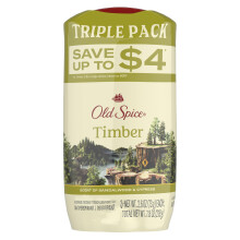 Old Spice Dry Feel Antiperspirant Deodorant for Men, 24/7 Freshness, 24/7 Sweat & Odor Protection, Gentle on Skin with Skin Conditioners, Timber with