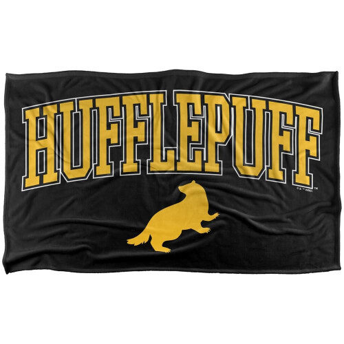 Harry Potter (147cm x 91cm, Multicoloured) Harry Potter Hufflepuff Throw