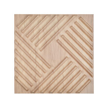 VEVOR 3D Väggpaneler, 12-Pack 50 x 50 cm PVC Modern Konst Minimalistiska Saltplattor, 3 kvm Accent Väggpanel
