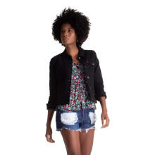 Chaqueta Trucker Original de Levi's para Mujer, Negra, X-Pequeña