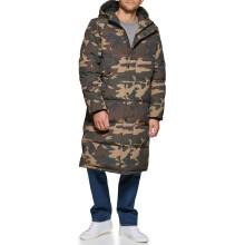 Levi's Heren Arctic Cloth Extra Lange Parka, Camouflage, Medium