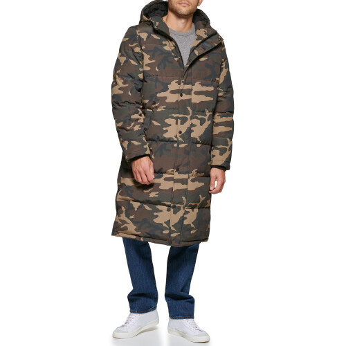 Levi's Levi's Heren Arctic Cloth Extra Lange Parka, Camouflage, Medium