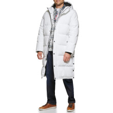 Levi's Heren Arctic Cloth Extra Lange Parka, Wit, X-Large