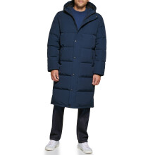 Levi's Herren Arctic Cloth Extra Lange Parka, Marine, Klein