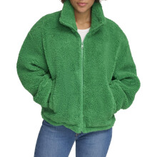 Veste Teddy en Sherpa à zip pour femme Levi's, verte, X-Small