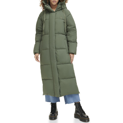 Levi's Levi's Damen Extra Langer Duvet Parka, Thyme, X-Large