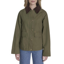 Chaqueta de Algodón Corto Levi's para Mujer, Oliva, X-Grande