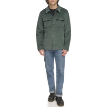 Camisa Chaqueta de Pana para Hombre Levi's con Forro de Sherpa, Azul Atlántico, Pequeño
