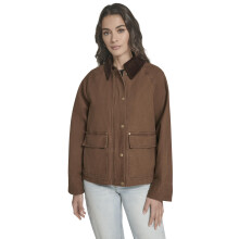Levi's Dames Korte Katoenen Barn Jacket, Bison, X-Large