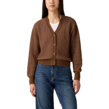 Cárdigan de mujer Snowflake de Levi's, (Nuevo) Anneli Geo Bison, XX-Large