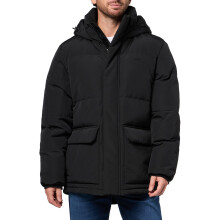 Chaqueta Parka Acolchada de Levi's para Hombre, Negro Nuevo, Grande