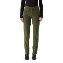 Jeans Levi's Mujer 724 de Tiro Alto Recto, Verde Ivy (Pana - Elastano), 32 Regular