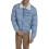 Levi's Levi's Herren Steppjacke mit Sherpa-Kragen, Hellblau Denim, Groß 1