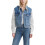 Levi's Levi's Women's Hybrid Trucker Jacket, (New) Mixed Emotion, Medium 1