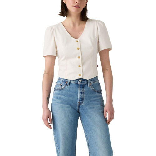 Levi's Levi's Dam Moxie Denim Blus (Även i Plus), (Ny) Another Flurry, Medium