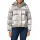 Levi's Levi's Women's Cloud Puff Hooded Puffer Jacket, Silver, Small 1