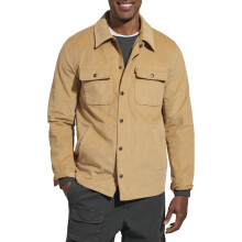 Camisa Chaqueta de Pana para Hombre Levi's, Beige Sin Relleno, Grande
