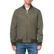 Cazadora Bomber de Punto Acanalado Levi's para Hombre, Thyme, Mediana