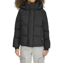 Levi's Damen Cloud Puff Kapuzen Steppjacke, Schwarz, X-Small