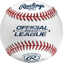Rawlings | FLAT SEAM Officiella Liga Baseballer | FSOLB1X | Rekreationsanvändning Träning | 12-pack