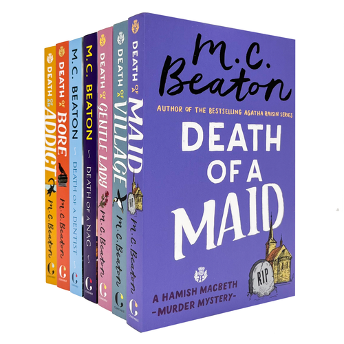 M C Beaton Hamish Macbeth Series Collection 7 Books Set (SERIES 4) 1