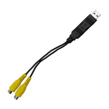 Car Car Video OutPut Box USB Port to CVBS Adapter Portable RCA Video Output Cable 2 CVBS Output for Android