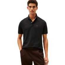Tommy Hilfiger Heren Korte Mouw Polo Shirt in Classic Fit, Tommy Zwart 2X-Large