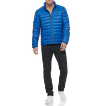 Tommy Hilfiger Heren Waterdichte Ultra Loft Dons Alternatieve Puffer Jas, Diep Koninklijk, Groot